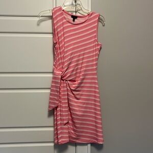 Talbots Stripe Summer Jersey Stretch Dress